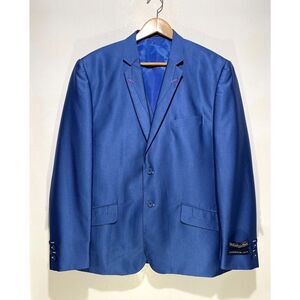 Valentino Ferrel 3 pc suit jacket blazer Italy made formal men coat 48R pants42